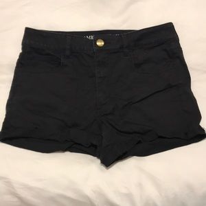 AEO High-Rise Shortie Super Stretch Black Short